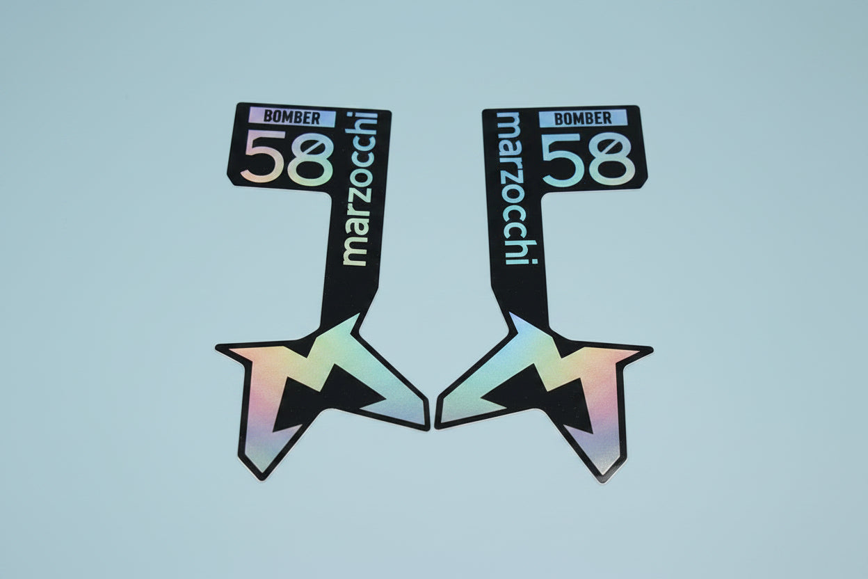 Bomber 58 Fork Decals