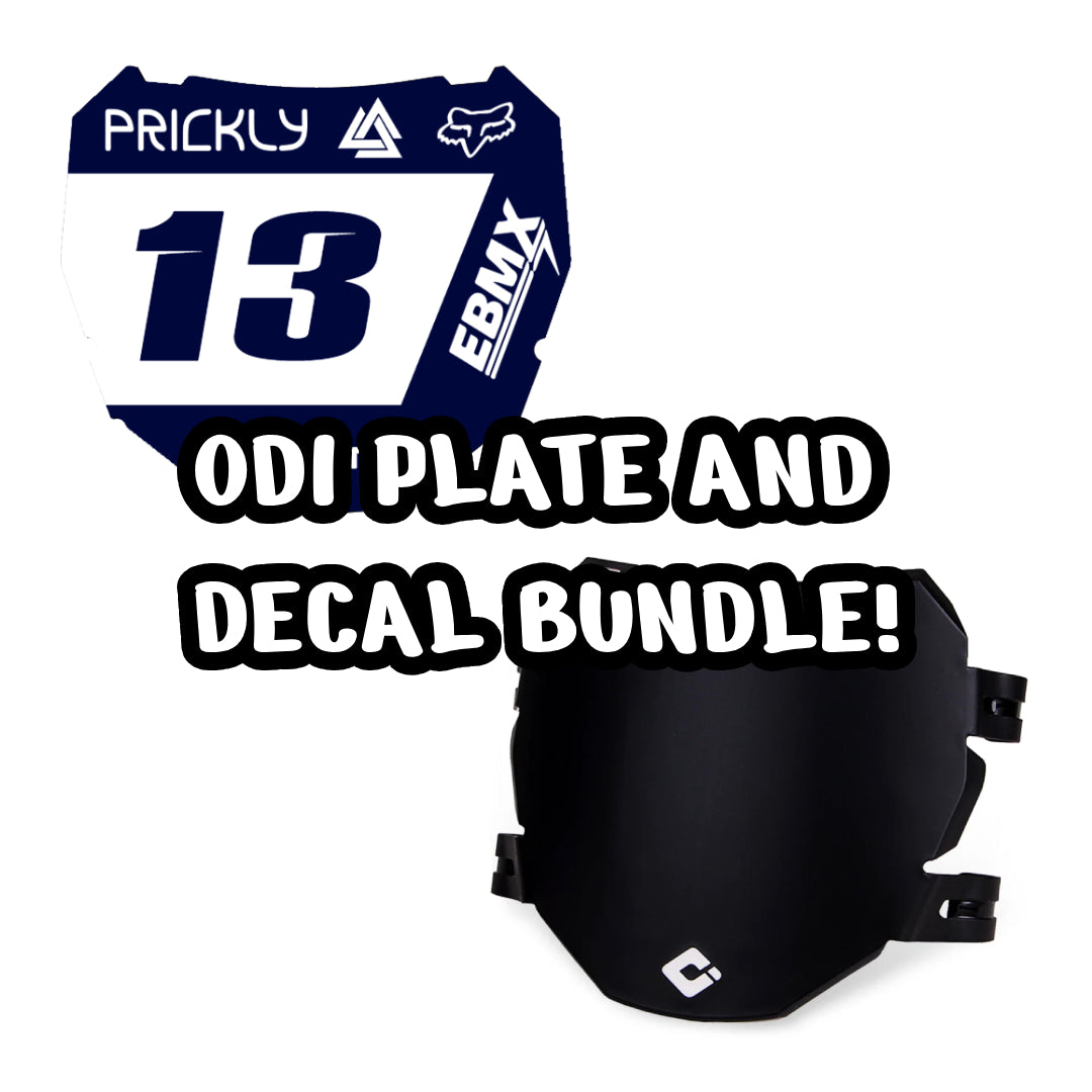ODI Decal + ODI Plate Bundle!