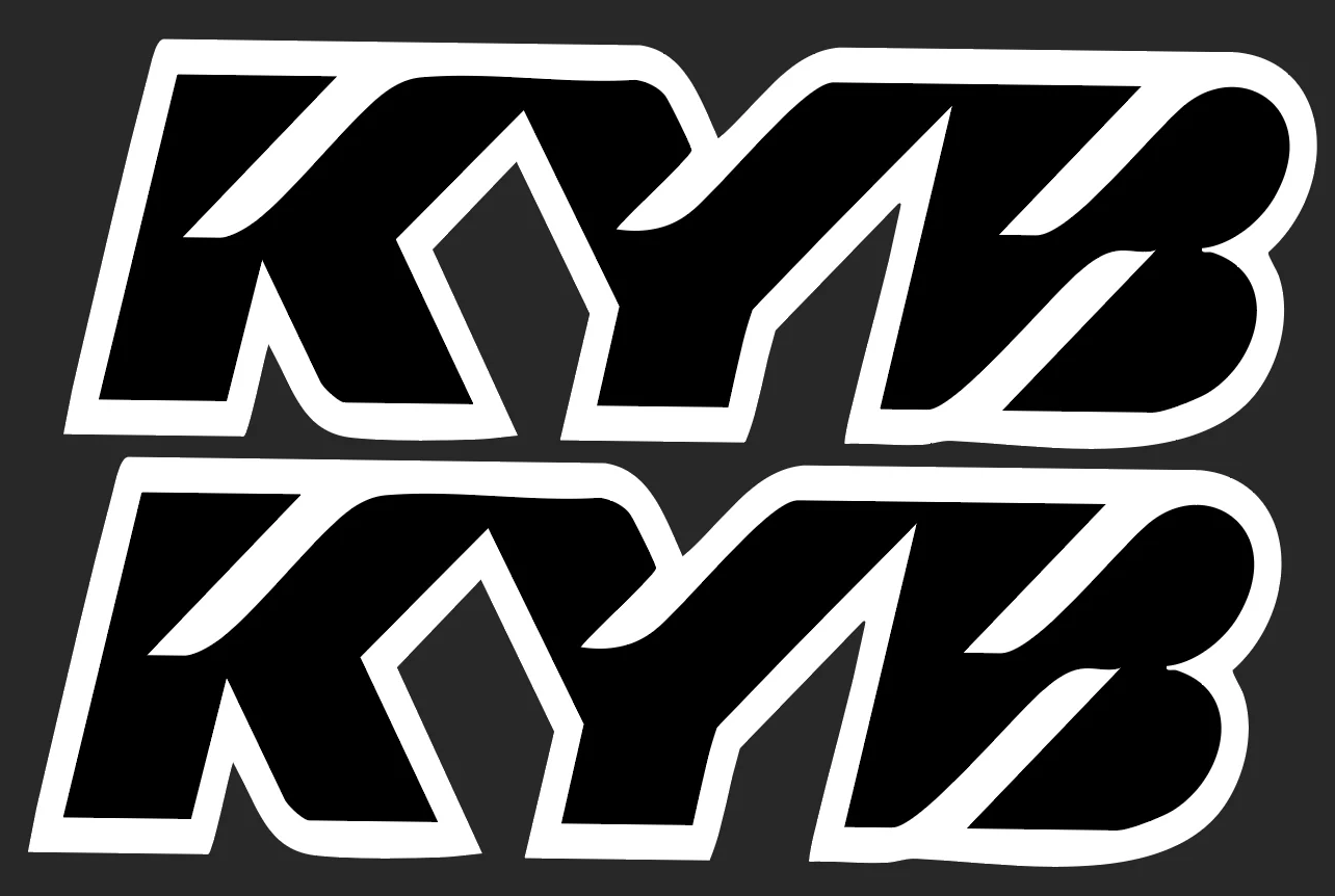 KYB Fork Stickers
