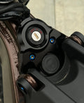 titanium ignition bolts(2pc)